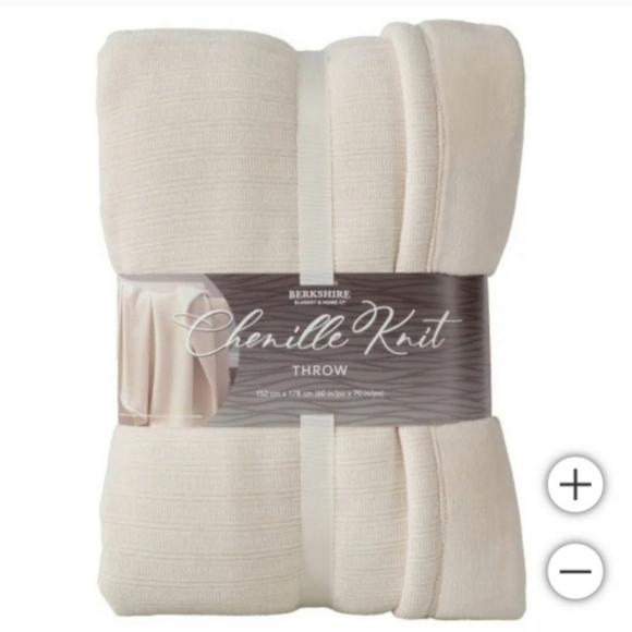 Berkshire chenille knit Throw - Picture 6 of 6